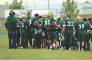 The Airdrie Irish wrapped up its second season in the Alberta Football League with a 77-10 loss to the Central Alberta Buccaneers. Although the team had just one win, it is looking at this season as another building block in the team’s foundation.
Andrew Halipchuk/Rocky View Publishing