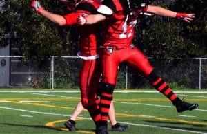 The Central Alberta Buccaneers defeated the St. Albert Stars, move to AFL championship against the Fort McMurray Monarchs.