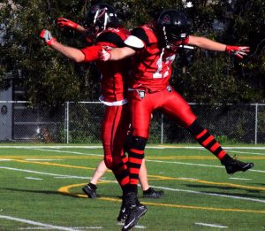 The Central Alberta Buccaneers defeated the St. Albert Stars, move to AFL championship against the Fort McMurray Monarchs.